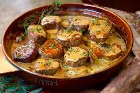 Filet mignon moutarde